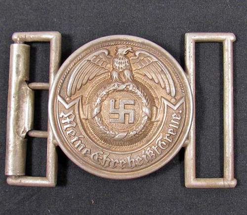 SS officer's buckle... real or fake?