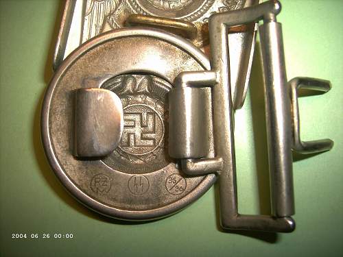 SS officer's buckle... real or fake?