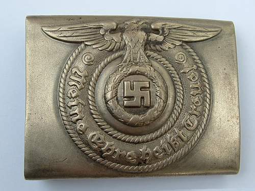 Unmarked Nickel SS Buckle