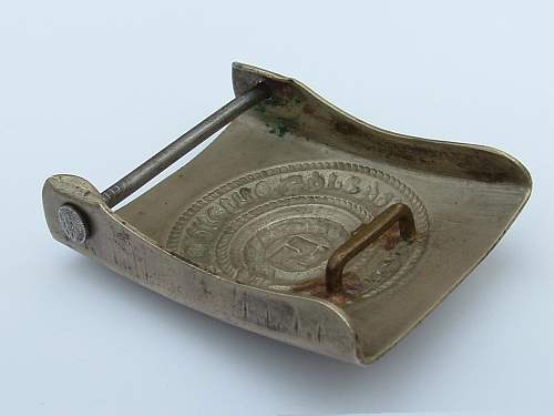 Unmarked Nickel SS Buckle