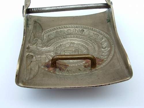 Unmarked Nickel SS Buckle