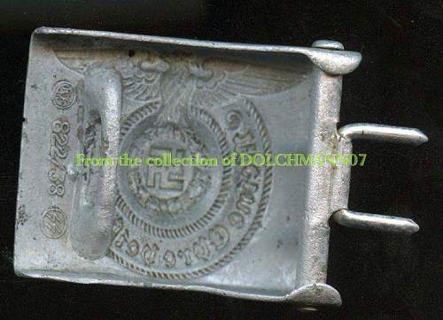 SS Aluminium buckle.