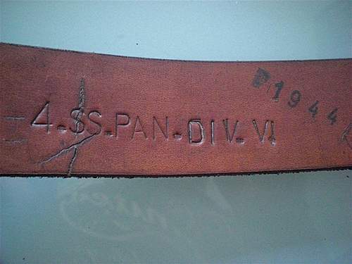 4SS PAN DIV VI 1944 belt