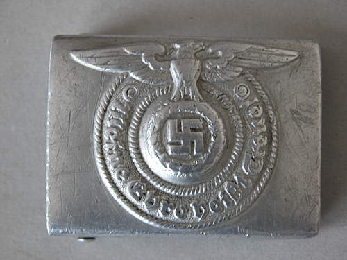 SS EM's Belt Buckle &quot;RZM 822/38 SS&quot;