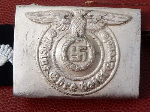 Waffen SS Buckle  155/40 real???