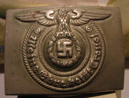 SS Buckle from auction - O &amp; C Gesch Gesch (Overhoff) marked