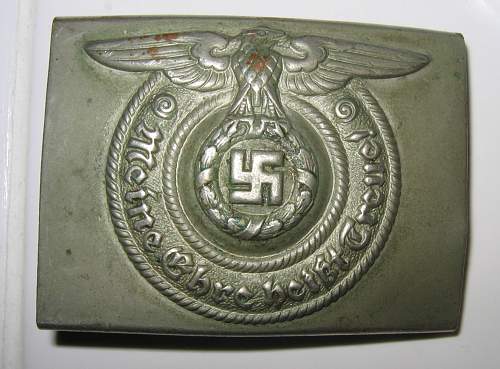 SS Buckle from auction - O &amp; C Gesch Gesch (Overhoff) marked