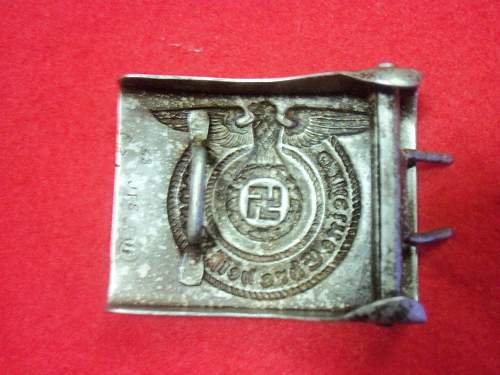 SS Belt and Buckle, original?