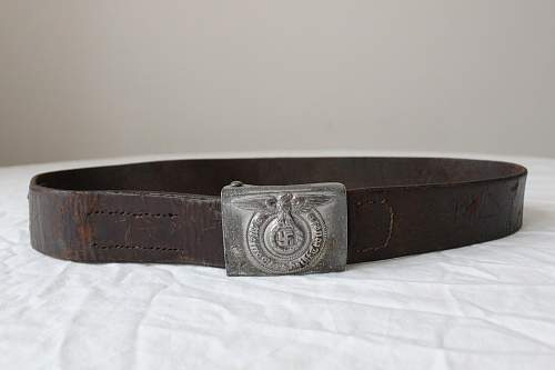 Thoughts of SS belt