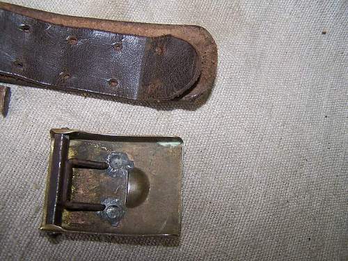 2x SS Buckles &amp; Belts Offered