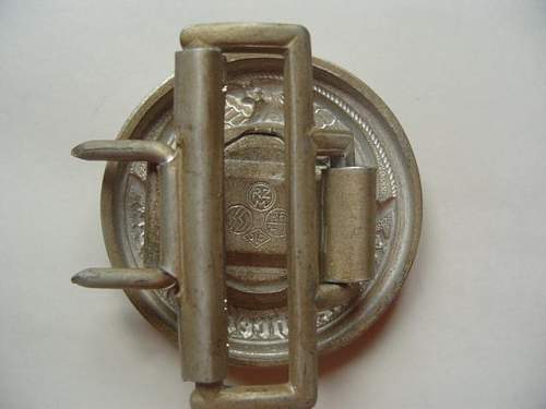 SS Officers belt buckle. Fake or not fake.