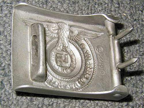 aluminum SS buckle - 36/40