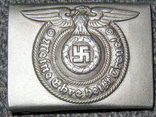 aluminum SS buckle - 36/40