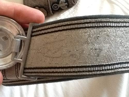 SS brocade belt