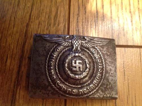 SS belt buckle real or fake