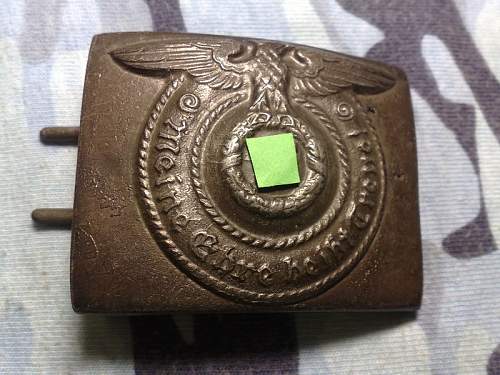 2 -SS beltbuckle