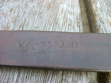 SS leather markings ( belt &amp; cross straps D rings Brocades etc)