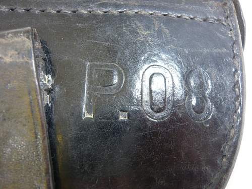 Fake SS leather markings ( belt &amp; cross straps D rings etc)