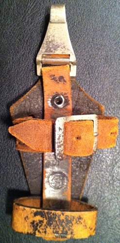 SS leather markings ( belt &amp; cross straps D rings Brocades etc)