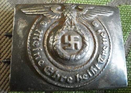 Waffen SS Belt Buckle to ID