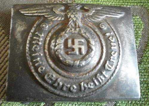 Waffen SS Belt Buckle to ID