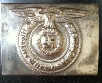 SS buckle attic find