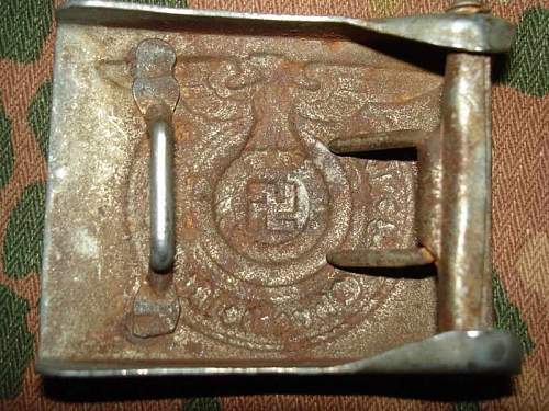 SS buckle attic find