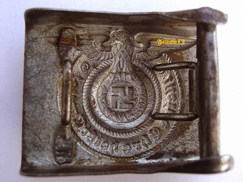 SS buckle attic find