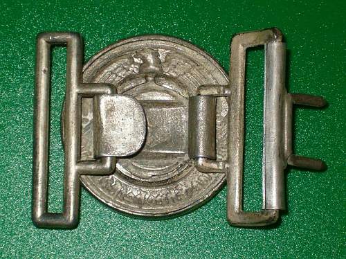 SS officer buckle.. Original or good fake??