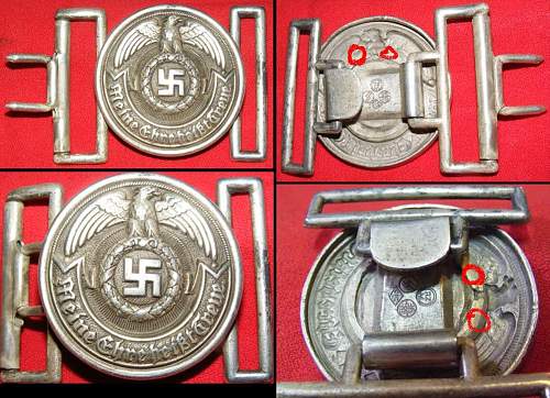 SS officer buckle.. Original or good fake??