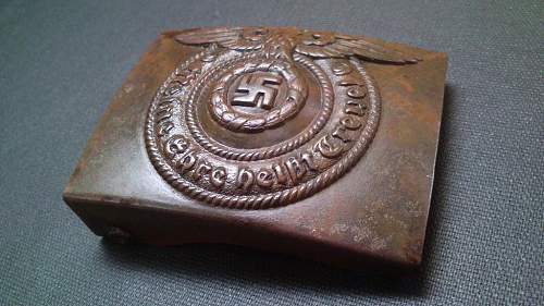 SS buckle made by Martin Winter