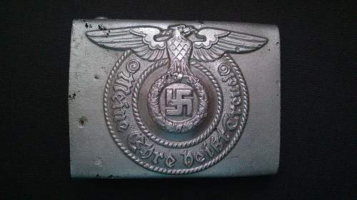 Ground dug buckle by Assmann &amp; Co, Ludenscheid