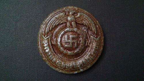 SS officer ground dug buckle 36/43