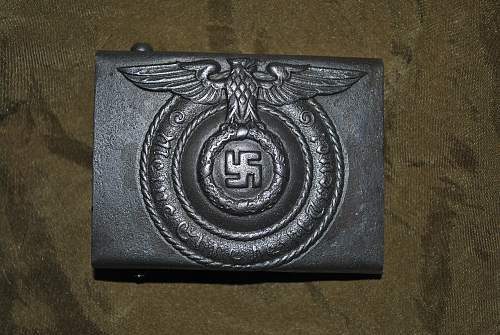 SS buckle find at yard sale