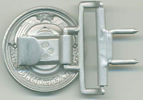 Officer SS buckles