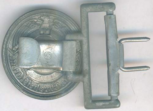 Officer SS buckles