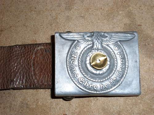 SS belt+buckle original?