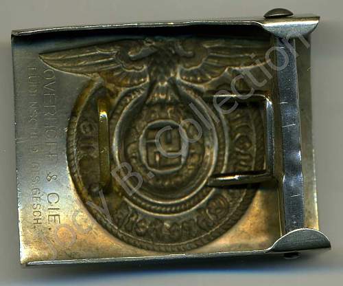 My SS Buckle with full Overhoff Logo