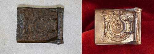 Relic/ground find SS Buckle opinions