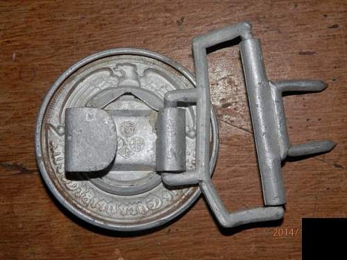 SS Officer Buckle Original?