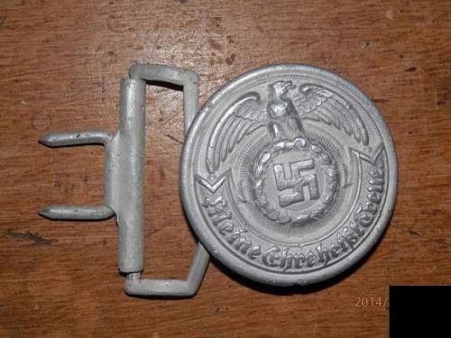 SS Officer Buckle Original?