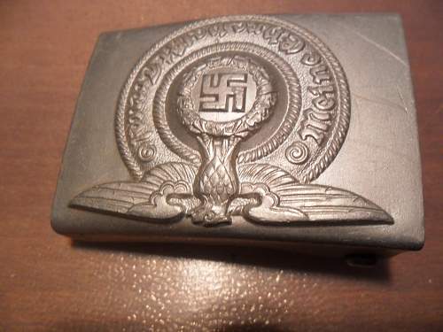 SS 822/38 belt buckle