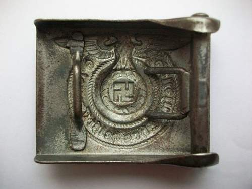 SS Belt Buckle Overhoff - Original/Fake?