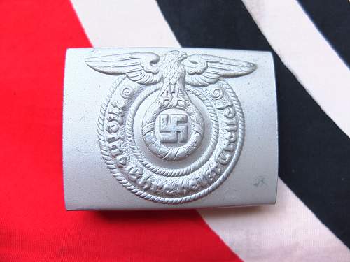 SS Belt Buckle with belt - Origianl/Fake?