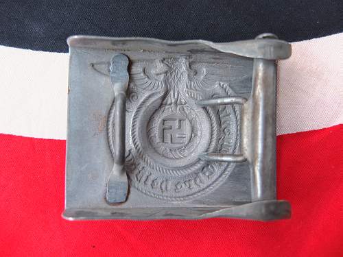 SS Belt Buckle with belt - Origianl/Fake?