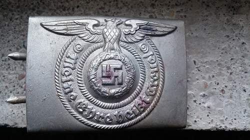 RZM 822/38 SS belt buckle - Original/Fake and ~price