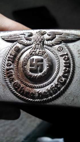 SS enlisted buckle and belt