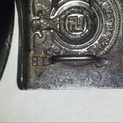 Its this a real waffen ss belt buckle?