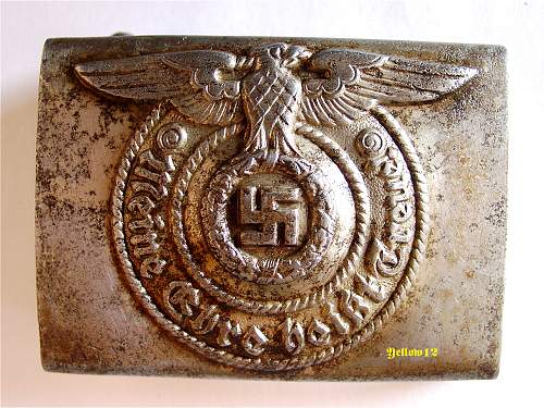 Its this a real waffen ss belt buckle?