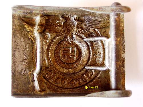 Its this a real waffen ss belt buckle?